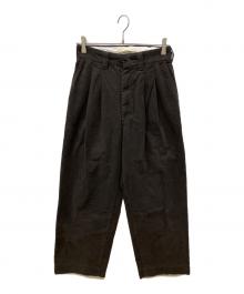 THE SHINZONE（ザ シンゾーン）の古着「TOMBOY PANTS CORDUROY」｜グレー