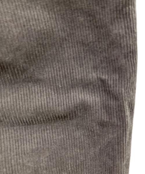 THE SHINZONE（ザ シンゾーン）THE SHINZONE (ザ シンゾーン) TOMBOY PANTS CORDUROY グレー サイズ:34の古着・服飾アイテム