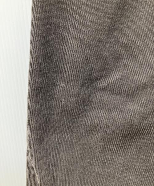 THE SHINZONE（ザ シンゾーン）THE SHINZONE (ザ シンゾーン) TOMBOY PANTS CORDUROY グレー サイズ:34の古着・服飾アイテム