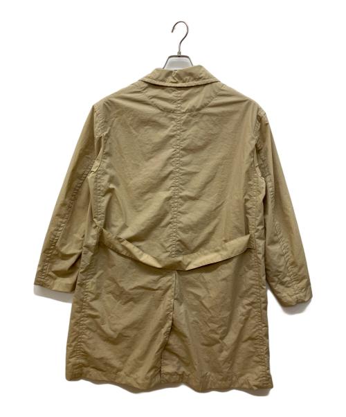 DANTON（ダントン）DANTON (ダントン) NYLON TAFFETAコート　ステンカラーコート ベージュ サイズ:38の古着・服飾アイテム