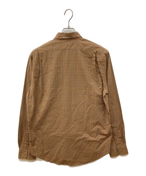 THE SHINZONE（ザ シンゾーン）THE SHINZONE (ザ シンゾーン) PECK CHECKED SHIRT ブラウン サイズ:FOの古着・服飾アイテム