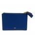 ANYA HINDMARCH (アニヤ・ハインドマーチ) スモールダブルジップウォレット ブルー：25000円