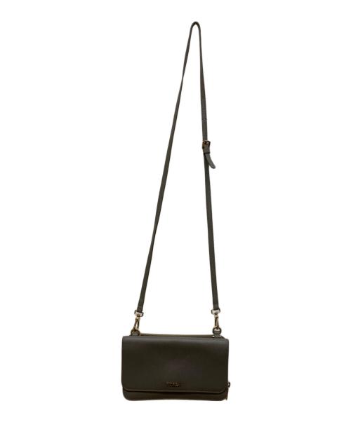 FURLA（フルラ）FURLA (フルラ) リーヴァ ショルダーウォレット グレーの古着・服飾アイテム