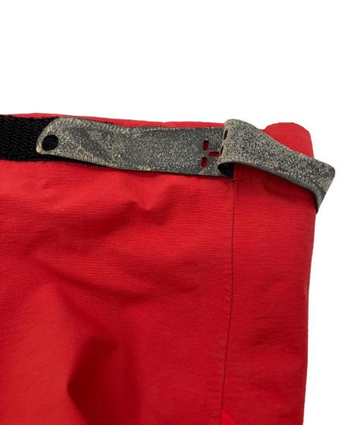 HAGLOFS（ホグロフス）HAGLOFS (ホグロフス) シェルジャケット レッド サイズ:Mの古着・服飾アイテム