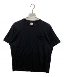COMOLI（コモリ）の古着「サープラス Tシャツ」｜ブラック