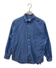 COMOLI（コモリ）の古着「COMOLI SHIRTS」｜ブルー