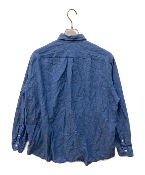 COMOLI（コモリ）COMOLI (コモリ) COMOLI SHIRTS ブルー サイズ:3の古着・服飾アイテム