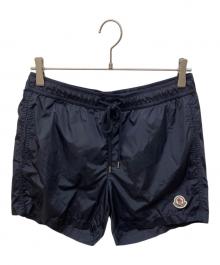 MONCLER（モンクレール）の古着「ナイロンスイムショーツ」｜ネイビー