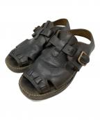 SUS SOUSシュスー）の古着「BELTED SANDALS」｜ブラウン