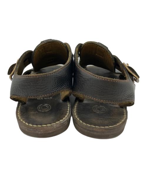 SUS SOUS（シュスー）SUS SOUS (シュスー) BELTED SANDALS ブラウン サイズ:6の古着・服飾アイテム