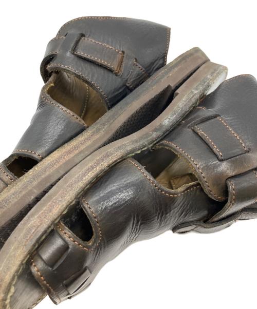 SUS SOUS（シュスー）SUS SOUS (シュスー) BELTED SANDALS ブラウン サイズ:6の古着・服飾アイテム