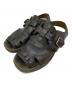 SUS SOUS（シュスー）の古着「BELTED SANDALS」｜ブラウン
