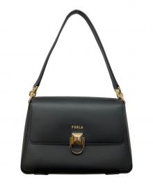 FURLA（フルラ）の古着「Circe M Shoulder bag　ショルダーバッグ」｜ブラック