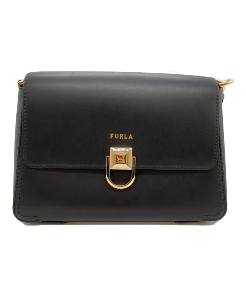 FURLA（フルラ）FURLA (フルラ) Circe M Shoulder bag　ショルダーバッグ ブラックの古着・服飾アイテム