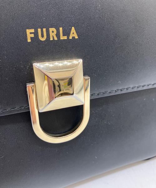 FURLA（フルラ）FURLA (フルラ) Circe M Shoulder bag　ショルダーバッグ ブラックの古着・服飾アイテム