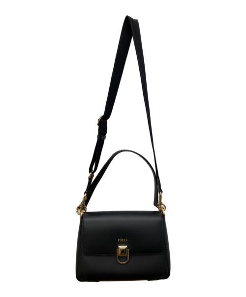 FURLA（フルラ）FURLA (フルラ) Circe M Shoulder bag　ショルダーバッグ ブラックの古着・服飾アイテム