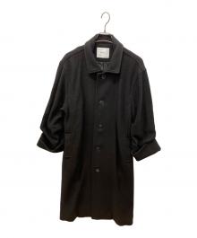 FASHIRU（ファシル）の古着「soutien collar coat」｜ブラック