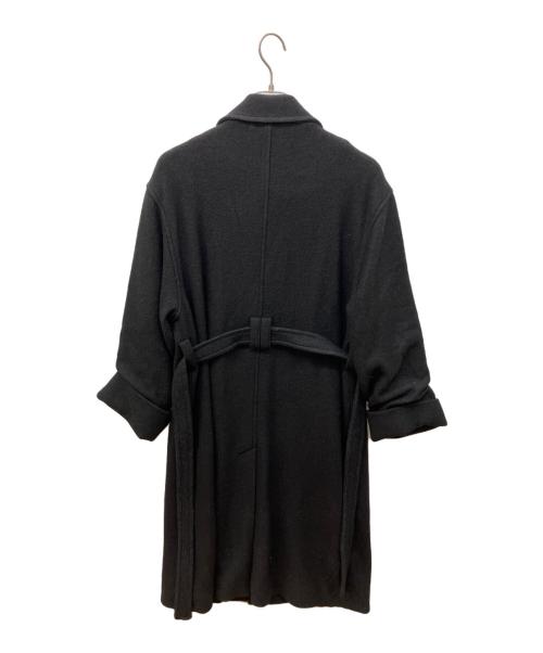 FASHIRU（ファシル）FASHIRU (ファシル) soutien collar coat ブラック サイズ:ふめいの古着・服飾アイテム
