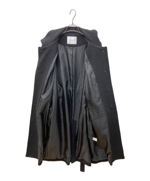 FASHIRU（ファシル）FASHIRU (ファシル) soutien collar coat ブラック サイズ:ふめいの古着・服飾アイテム