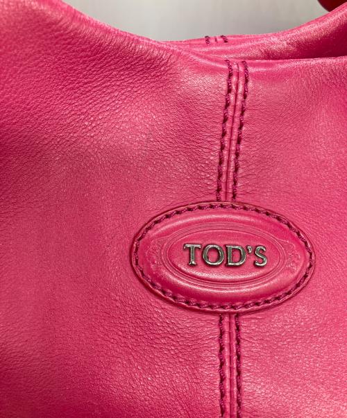 TOD'S（トッズ）TOD'S (トッズ) トートバッグ ショッキングピンクの古着・服飾アイテム