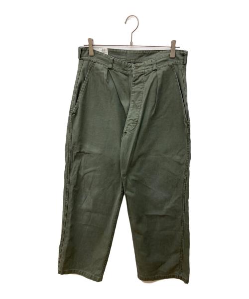 FRENCH AIR FORCE（フレンチエアフォース）French Air Force (フレンチエアフォース) Utility Trousers カーキ サイズ:84Lの古着・服飾アイテム