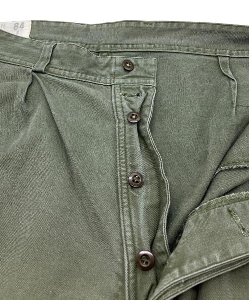 FRENCH AIR FORCE（フレンチエアフォース）French Air Force (フレンチエアフォース) Utility Trousers カーキ サイズ:84Lの古着・服飾アイテム