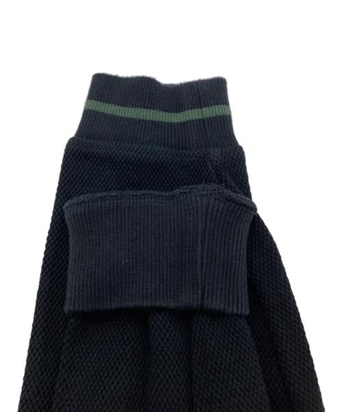 FRED PERRY（フレッドペリー）FRED PERRY (フレッドペリー) Tipped Pique Texture Cardigan ブラック サイズ:Mの古着・服飾アイテム
