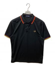 FRED PERRY（フレッドペリー）の古着「ポロシャツ」｜ブラック