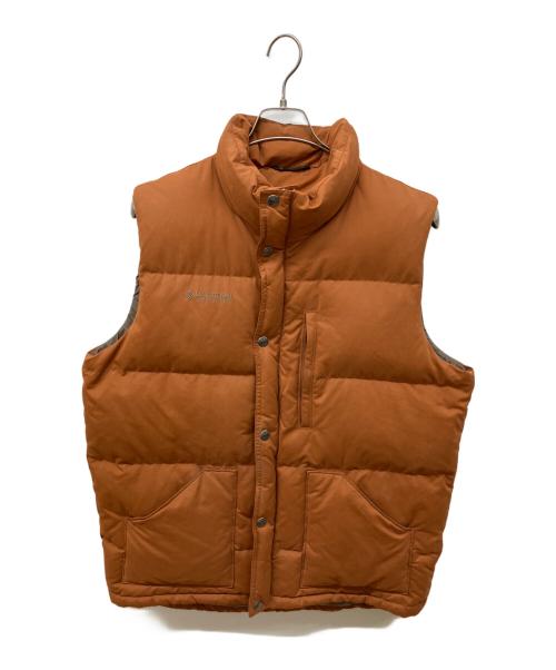 Columbia（コロンビア）Columbia (コロンビア) ダウンベスト ブラウン サイズ:Lの古着・服飾アイテム