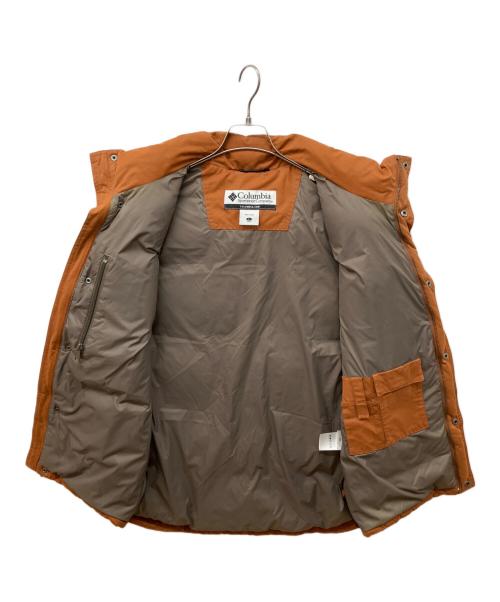 Columbia（コロンビア）Columbia (コロンビア) ダウンベスト ブラウン サイズ:Lの古着・服飾アイテム