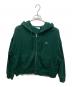 LACOSTE（ラコステ）の古着「スタンダードスウェットジップパーカ」｜グリーン