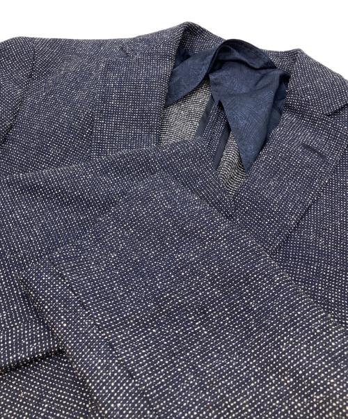 BOSS HUGO BOSS（ボス ヒューゴボス）BOSS HUGO BOSS (ボス ヒューゴボス) テーラードジャケット ブルー サイズ:46の古着・服飾アイテム