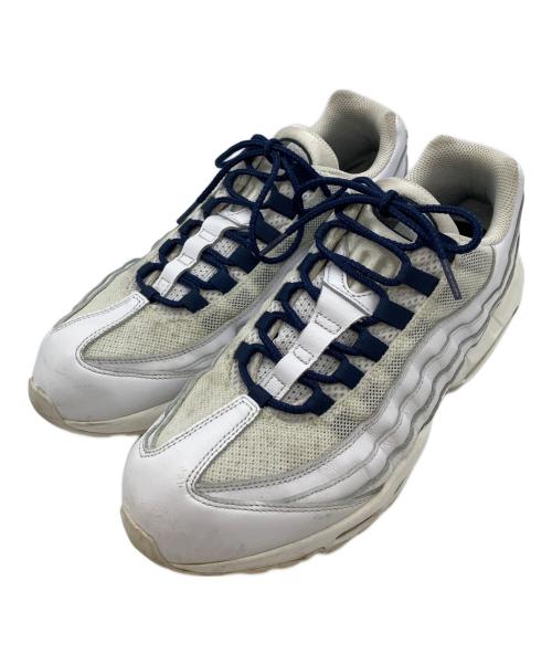 NIKE（ナイキ）NIKE (ナイキ) エア マックス 95  ホワイト×ブルー サイズ:28.5cmの古着・服飾アイテム