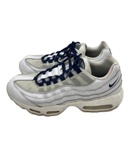 NIKE（ナイキ）NIKE (ナイキ) エア マックス 95  ホワイト×ブルー サイズ:28.5cmの古着・服飾アイテム