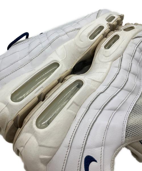 NIKE（ナイキ）NIKE (ナイキ) エア マックス 95  ホワイト×ブルー サイズ:28.5cmの古着・服飾アイテム