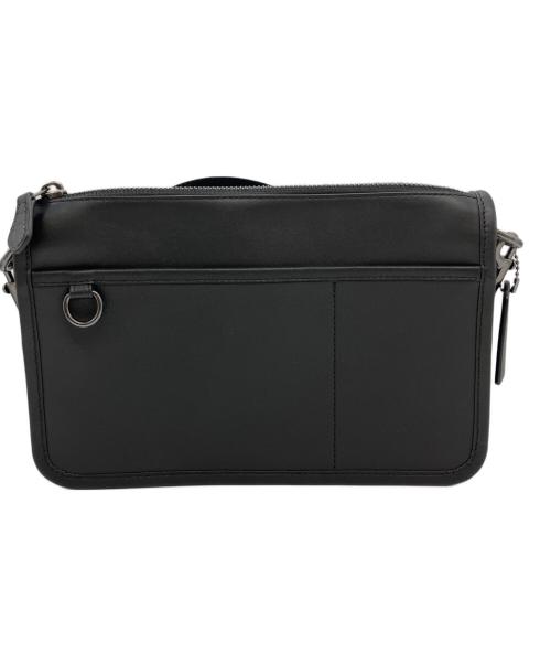 COACH（コーチ）COACH (コーチ) ヘリテージ コンバーチブル クロスボディ ショルダーバッグ ブラックの古着・服飾アイテム