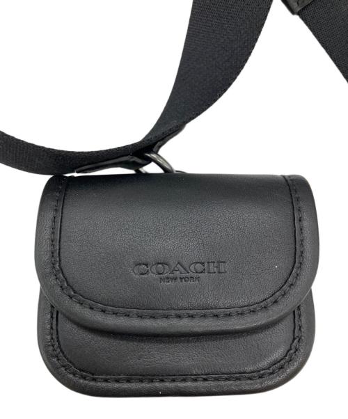 COACH（コーチ）COACH (コーチ) ヘリテージ コンバーチブル クロスボディ ショルダーバッグ ブラックの古着・服飾アイテム