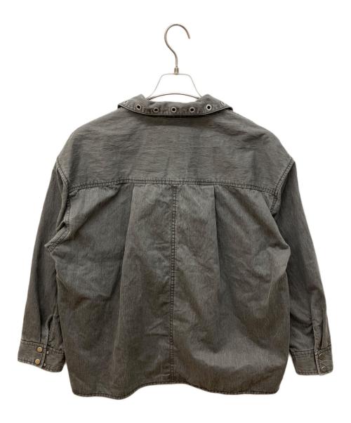 MAISON SPECIAL（メゾンスペシャル）MAISON SPECIAL (メゾンスペシャル) Lace Up Oversize Pullover グレー サイズ:FREEの古着・服飾アイテム