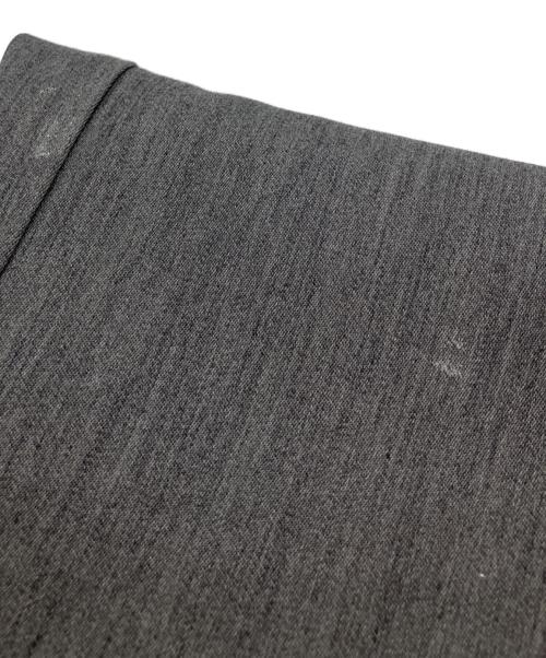 MAISON SPECIAL（メゾンスペシャル）MAISON SPECIAL (メゾンスペシャル) Front Cut Stitch Wide Pants グレー サイズ:36の古着・服飾アイテム