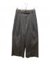 MAISON SPECIAL（メゾンスペシャル）の古着「Front Cut Stitch Wide Pants」｜グレー