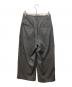 MAISON SPECIAL (メゾンスペシャル) Front Cut Stitch Wide Pants グレー サイズ:36：6000円