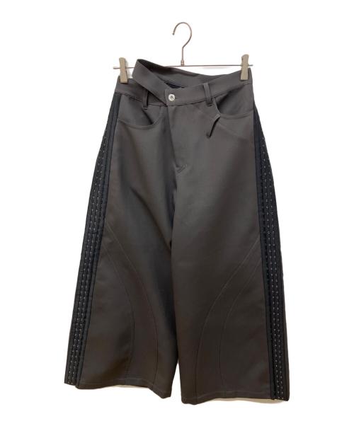 PRANK PROJECT（プランクプロジェクト）PRANK PROJECT (プランクプロジェクト) Asymmetry Wide Pants グレー サイズ:36の古着・服飾アイテム