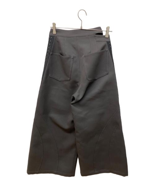 PRANK PROJECT（プランクプロジェクト）PRANK PROJECT (プランクプロジェクト) Asymmetry Wide Pants グレー サイズ:36の古着・服飾アイテム