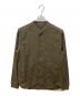 FRANK LEDER（フランクリーダー）の古着「Brown Mix Wool Shirt Bomber」｜オリーブ