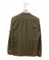 FRANK LEDER (フランクリーダー) Brown Mix Wool Shirt Bomber オリーブ サイズ:不明：15000円
