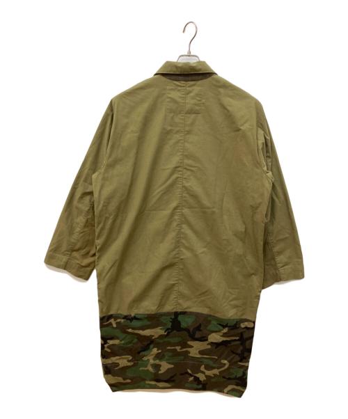 NATAL DESIGN（ネイタルデザイン）NATAL DESIGN (ネイタルデザイン) ステンカラーコート カーキ サイズ:Mの古着・服飾アイテム