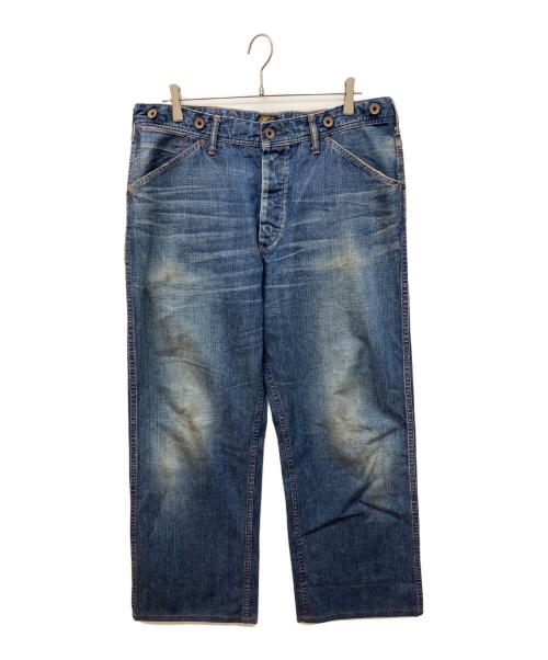 COOTIE PRODUCTIONS（クーティープロダクツ）COOTIE PRODUCTIONS (クーティープロダクツ) シンチバックデニムパンツ インディゴ サイズ:W36の古着・服飾アイテム