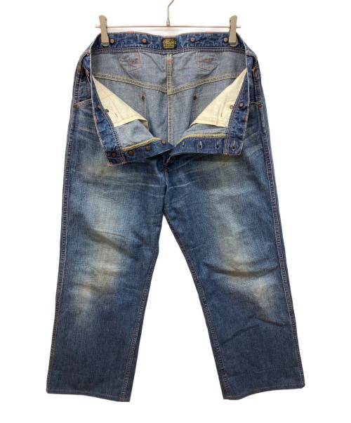 COOTIE PRODUCTIONS（クーティープロダクツ）COOTIE PRODUCTIONS (クーティープロダクツ) シンチバックデニムパンツ インディゴ サイズ:W36の古着・服飾アイテム