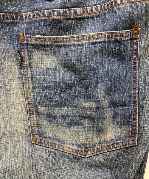 COOTIE PRODUCTIONS（クーティープロダクツ）COOTIE PRODUCTIONS (クーティープロダクツ) シンチバックデニムパンツ インディゴ サイズ:W36の古着・服飾アイテム
