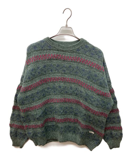 LEVI'S（リーバイス）LEVI'S (リーバイス) モヘアニット グリーン サイズ:XLの古着・服飾アイテム